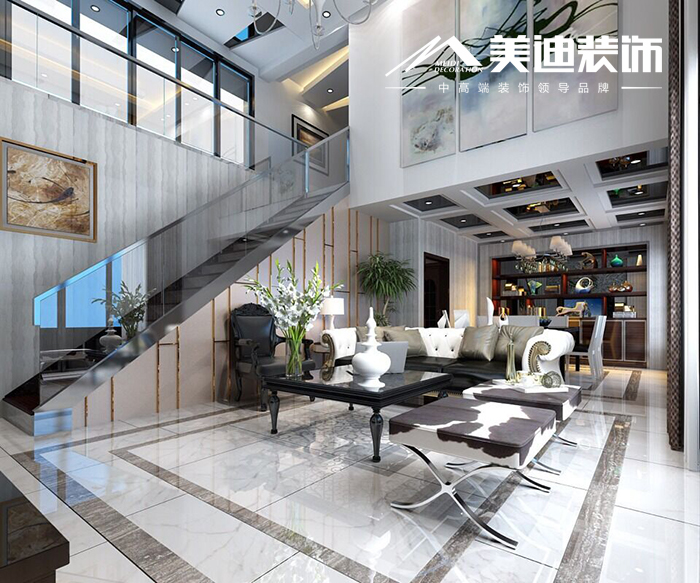 長沙復(fù)式客廳裝修 長沙復(fù)式客廳裝修